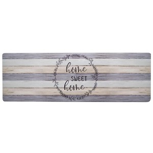 SoHome Cozy Living Home Sweet Home Decor Anti-Fatigue Kitchen Mat - 1 of 4