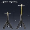 Acekool 3-Ton RV Stabilizer Jacks 2-Pack, 6000lbs Telescopic Adjustable 16"-30" Leveling Support Stands for 5th Wheels, Trailers, Campers, Black - 4 of 4