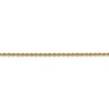 Black Bow Jewelry 2mm, 14k Yellow Gold, Handmade Solid Rope Chain Anklet or Bracelet - 2 of 4