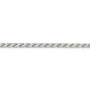 Black Bow Jewelry 3mm Sterling Silver Solid Flat Rope Chain Bracelet - image 2 of 4