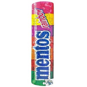 YWOW Games Mentos 50 Piece Mini Jigsaw Puzzle | Rainbow - 1 of 1