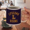 Lipscomb Bison Ceramic Coffee Mug Novelty Gift Mugs for Coffee Tea and Hot Drinks 11oz White - 4 of 4