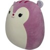 Squishmallows 12-Inch Plum Squirrel with Tie-Dye Tail Plush- Add Allina to Your Squad, Ultrasoft Stuffed Animal Medium-Sized, Official Kelly Toy Plush - 2 of 4
