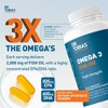 Dr. Tobias Omega 3 Fish Oil – Triple Strength Dietary Nutritional Supplement - 2 of 4