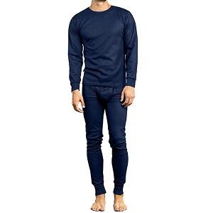 Galaxy By Harvic  2-Piece Lightweight Thermal Set Of Both A Thermal Top And Bottom - 1 of 4