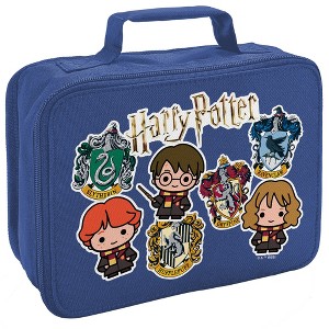 Harry Potter Magical Stickers Insulated Soft Sided Lunch Box - 1 of 4