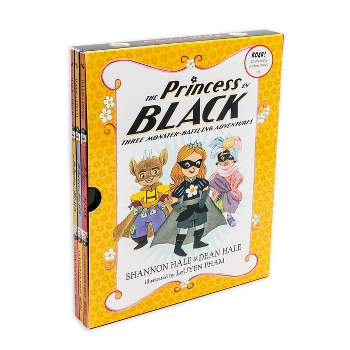 The Princess in Black: Three Monster-Battling Adventures - by  Shannon Hale & Dean Hale (Mixed Media Product)