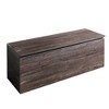 Vynxaria Dean Farmhouse Storage Bench in Rustic Gray - 4 of 4