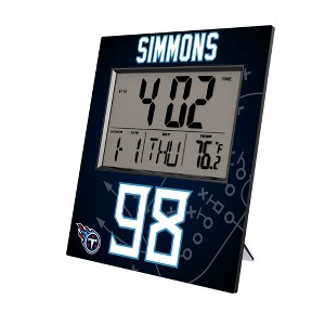 NFL Tennessee Titans Players Game Tactic Wall Clock - 1 of 3