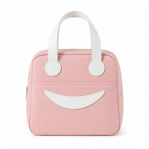 Alilang Insulated Lunch Bag with Zip Closure Top Handles and