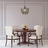 River of Goods 12" Damian Metal and Wood Pendant Brown: UL Listed, Adjustable Height, Satin Finish - 2 of 4