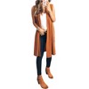 Nlife Womens Long Sweater Vests Sleeveless Open Front Cardigan Tunic Vest Long Cardigan Tops Coat for Fall Winter - 3 of 4