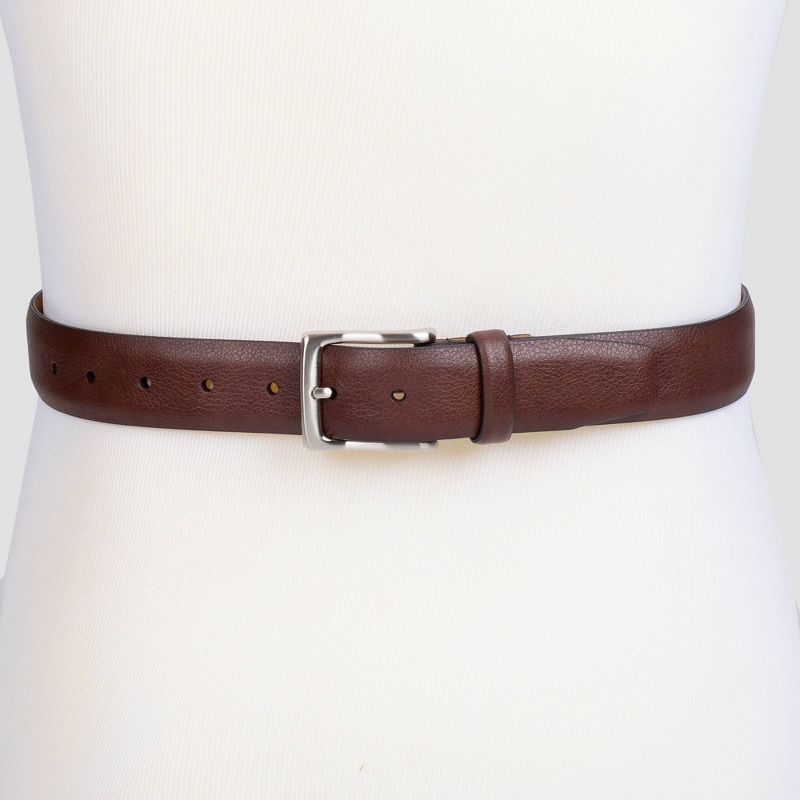 Men's Big & Tall Feather Edge Pebble Belt - Goodfellow & Co™ Brown, 5 of 6