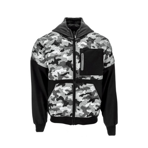 Refrigiwear Camo Diamond Quilted Insulated Softshell Hooded Jacket : Target