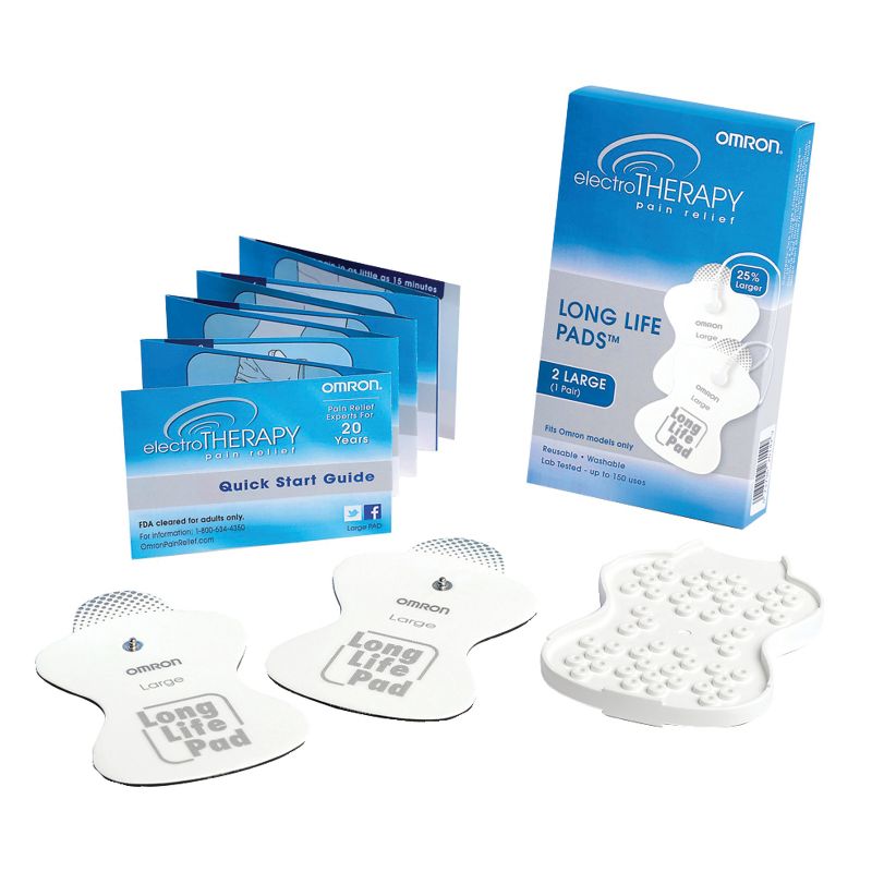 Omron® ElectroTHERAPY TENS Long Life Pads™, Large, 2 of 6