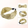 Unique Bargains Women's Faux Pearl Knotted Headband 1 Pc - 4 of 4