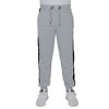 Galaxy By Harvic Men's Modern Fit Fleece-Lined Jogger Sweatpants With Side Stripe Trim Design - 2 of 3