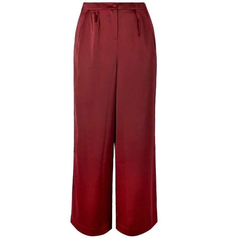 11 Honoré Collection Women's High-waist Polyester Wide Leg Pants, 3 of 8
