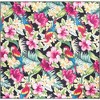 Jill Zarin Caribbean Outdoor Saint Lucia Floral and Botanical Washable Flatweave Woven Area Rug - 2 of 4