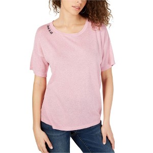 I.N.C International Concepts Womens Love is All Knit Sweater, Pink, X-Large - 1 of 1