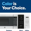 GE Countertop Microwave Oven, 700-watt Compact 0.7 Cu Ft, Stainless Steel - 4 of 4