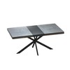 NicBex 55.11"-70.86" Modern Rectangle Dining Table,Stretchable Kitchen Table with Wood Tabletop and Storage Box for 4-6 Seaters,Dark Gray - 4 of 4