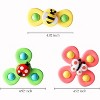3-Piece Suction Cup Spinner Toys, Sensory Bath and Play Set for Toddlers Ages 1-3 - 3 of 4