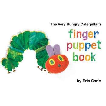 The Very Hungry Caterpillar's Finger Puppet Book - (World of Eric Carle) by  Eric Carle (Board Book)
