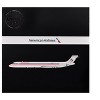 McDonnell Douglas MD-90 Commercial Aircraft "American Airlines" White with Red and Blue 1/200 Diecast Model by GeminiJets - 3 of 3