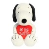 Aurora Small Snoopy Be My Sweetie Peanuts Timeless Stuffed Animal White 8.5" - image 2 of 4