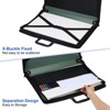 Unique Bargains PP Waterproof Lightweight Art Portfolio Case with Zipper - 3 of 4