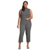 Lands' End Women's Starfish Mid Rise Pull On Crop Pants - 4 of 4