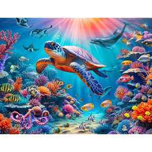 Springbok Coral Reefs Jigsaw Puzzle - 1000pc - 1 of 3