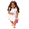 Our Generation Gabriela Posable 18" Doll with Beach Accessories and Storybook - image 4 of 4