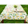 Design Imports  Lemon Bliss Print Outdoor Tablecloth 60X84 - image 4 of 4