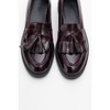 Milly - Burgundy Patent Leather Tassel Loafers | Forever & Always Shoes - 2 of 4