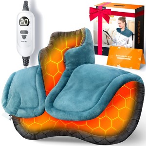 Graphene-Infused Heating Pad 3X Deeper Pain Relief , Heated Wrap w/ 6 Heat Options 4 Auto-Off Timer, Gifts for Mom Women Christmas Birthday - 1 of 4