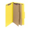 Smead Pressboard Classification File Folder with SafeSHIELD  Fasteners, 2 Divider, 2" Expansion, Legal Size, 10 per Box - 4 of 4