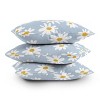 Lane and Lucia Lazy Daisies Outdoor Throw Pillow Blue - Deny Designs - 3 of 3