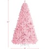 Yaheetech 4.5Ft/6Ft/7.5Ft Artificial Christmas Tree Hinged Spruce Artificial Tree with Foldable Stand - 3 of 4