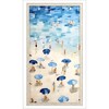 HomeRoots Aerial Beach View White Framed Wall Art - 4 of 4