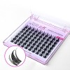 VEYESBEAUTY Manga 10-14mm Lash Clusters Individual Eyelash Extensions DIY False Eyelashes Lash Tray - 2 of 3