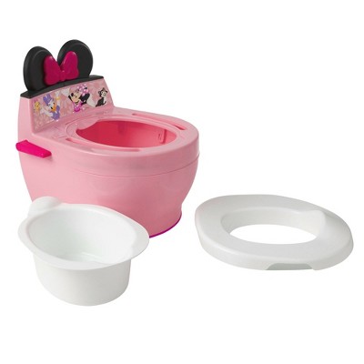 Disney Minnie Mouse Pink Potty Training Toilet Seat