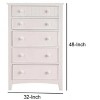 PAGED Contemporary Dresser for Bedroom Black Finish Storage Cabinet with Drawers for Living Room, Hallway, Office - 2 of 4