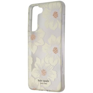 Case Mate licensed - Kate Spade Protective Hardshell Case for Galaxy S21 FE 5G - HollyHock Floral - 1 of 1