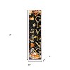 HomeRoots 36" Black And Orange Solid Wood Thanksgiving Autumn Leaves Porch Sign - 3 of 4