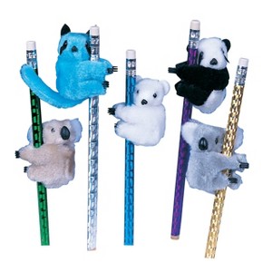 Geddes Clip-On Critter Plush Animal Clips - 24 per bag - 1 of 4