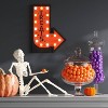 24" Poseable Skeleton Halloween Decorative Prop Iridescent - Hyde and EEK! Boutique™ - 2 of 3