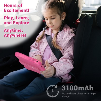 Contixo 7" Android Kids 32GB Tablet (2024 Model), Includes 50+ Disney Storybooks & Stickers, Protective Case with Kickstand, 4 of 20