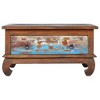 vidaXL Coffee Table Multicolor Reclaimed teak wood - 3 of 4